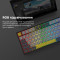 Клавіатура AJAZZ AK820 Sea Salt Switch Black/Gray/Yellow