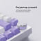 Клавіатура AJAZZ AK820 Sea Salt Switch Purple/White/Blue