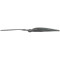 Пропеллер GEMFAN Vortex 15x12E 2-Blade 1CCW Dark Gray (PFGN15X12-EAL)