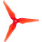 Комплект пропелерів EMAX Avan Flow 5x4.3x3 3-Blade 2СW+2CCW Red