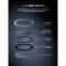 Защитное стекло для задней камеры ARMORSTANDART Supreme Black Icon Black Titanium для Galaxy S25 Ultra