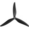 Комплект пропеллеров GEMFAN 8040 3-Blade 1СW+1CCW Black (GF8040-3CN/HP098.PMCN8040-3B)