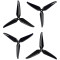 Комплект пропеллеров GEMFAN 7140 3-Blade 2СW+2CCW Black (PMPC7140-3B)