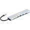 Порт-репликатор 2E USB-C to 1xHDMI, 1xUSB3.0, 1xUSB2.0, 2xPD, LAN, SD/TF (2E-W2681)
