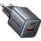 Зарядний пристрій VENTION 1xUSB-C, 1xUSB-A GaN Charger 30W Gray (FEWH0-EU)