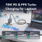 Зарядний пристрій VENTION 2xUSB-C, 1xUSB-A GaN Charger 70W Gray w/Type-C cable (TZ-FEXH0-EU)