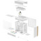 Корпус DEEPCOOL CL6600 White (R-CL6600-WHNNA0-G)
