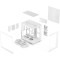 Корпус FRACTAL DESIGN Pop 2 Vision RGB White (FD-C-POV2A-03)