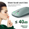 Мышь UGREEN MU001 Portable Green (90374)