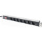 Блок розеток DIGITUS 19" Aluminum Outlet Strip with Overload Protection, 1U, 7xSchuko, 16А, з вимикачем, 2м (DN-95403)