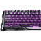 Клавиатура GRAVASTAR Mercury V75 Lite Custom Blackcore Switch Transparent Black