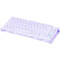Клавиатура беспроводная GRAVASTAR Mercury K1 Lavender Purple