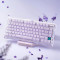 Клавиатура беспроводная GRAVASTAR Mercury K1 Lavender Purple