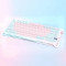 Клавиатура беспроводная GRAVASTAR Mercury K1 Lite Special Edition Lumen Rose