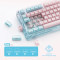 Клавиатура беспроводная GRAVASTAR Mercury K1 Lite Special Edition Lumen Rose