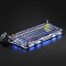 Клавиатура беспроводная GRAVASTAR Mercury K1 Pro Interstellar Silver