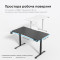 Комп’ютерний стіл з електрорегулюванням висоти ANDA SEAT Xtreme E 1400x750mm Black