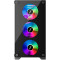Корпус 1STPLAYER Firebase X2-M 4F1 Black 600W