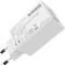 Зарядний пристрій SIGMA MOBILE X-power PS65-01 2xUSB-C, 1xUSB-A GaN Charger 65W White