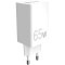 Зарядний пристрій SIGMA MOBILE X-power PS65-01 2xUSB-C, 1xUSB-A GaN Charger 65W White