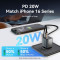 Зарядний пристрій VENTION 1xUSB-C GaN Charger 20W Gray (FEVH0-EU)