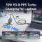 Зарядний пристрій VENTION 2xUSB-C, 1xUSB-A GaN Charger 70W Gray (FEXH0-EU)