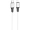 Кабель HOCO X86 Spear Type-C to Lightning 1м White