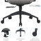 Кресло офисное OFFICEPRO Comfort OC524 Gray