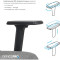 Кресло офисное OFFICEPRO Fusion OC577 Gray