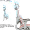 Кресло руководителя OFFICEPRO Elite OC950 Gray/Light Pink
