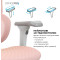 Кресло руководителя OFFICEPRO Elite OC950 Gray/Light Pink