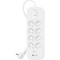 Сетевой фильтр BELKIN SRB003 White, 8 розеток, 1xUSB-C, 1xUSB, 2м (SRB003CA2M)
