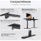 Комп’ютерний стіл з електрорегулюванням висоти ANDA SEAT Xtreme 1600x800mm Black