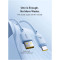 Кабель BASEUS Silky Series USB-A to Type-C 100W 2м Moon White (P10377703213-03)