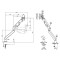 Настольное крепление для монитора AOC AM406W 17"-40" White
