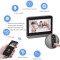Розумний відеодзвінок 4.3" TUYA Wireless Peephole Video Doorbell