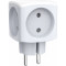 Сетевой разветвитель COLORWAY CW-CHE4W White, 4 розетки
