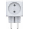 Сетевой разветвитель COLORWAY CW-CHE4W White, 4 розетки
