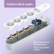 Сетевой фильтр COLORWAY CW-CHE44PDW White, 4 розетки, 2xUSB-C, 2xUSB, 2м
