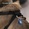 Держатель BELKIN Waterproof Secure Holder with Key Ring for AirTag Blue (MSC013BTBL)