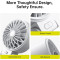 Портативний ручний вентилятор JISULIFE Handheld Fan Life7 Gray