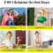 Портативний ручний вентилятор JISULIFE Handheld Fan Life7 Pink