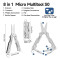 Мультитул NEXTOOL Micro Sailor Scissors S0 Silver (NE20417)