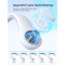 Портативний вентилятор на шию JISULIFE Neck Fan Life3 Gray