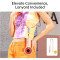 Портативний ручний вентилятор JISULIFE Handheld Fan Life4 Pink