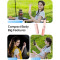 Портативний ручний вентилятор JISULIFE Handheld Fan Life8 Plus Pink