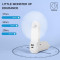 Портативний ручний вентилятор JISULIFE Handheld Fan Life8 Plus White