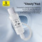Кабель BASEUS Gem Fast Charging Data Cable USB to USB-C 100W 1м Moon White (P10373000211-00)