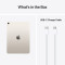 Планшет APPLE iPad Air M4 11" Wi-Fi 128GB Starlight (MH334TY/A)
