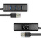 USB-хаб AXAGON 4-Port USB-A 3.0 Charging Hub w/Power Adapter